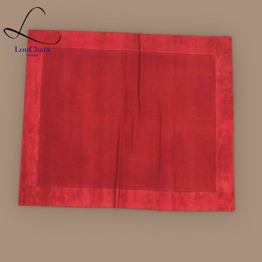 LouChara Red Ascot Rug 