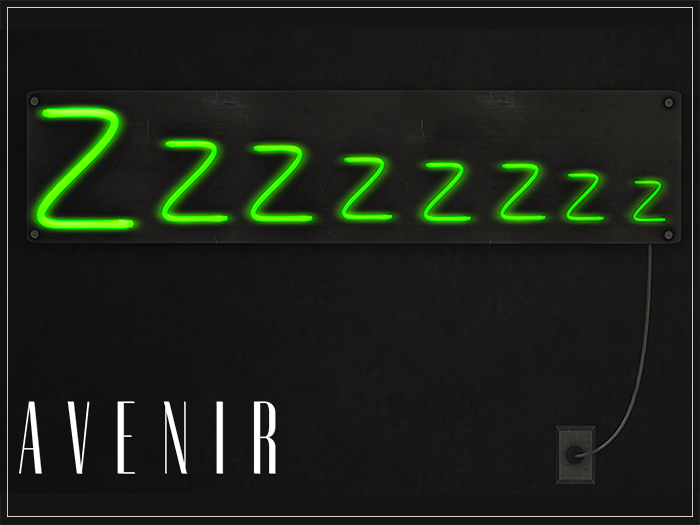 AVENIR: ZZZZ Neon Mesh - GREEN - 