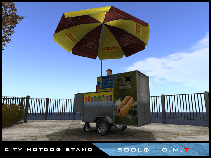 City Hotdog Stand