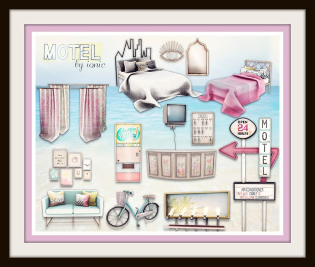 *ionic* Double Motel Bed