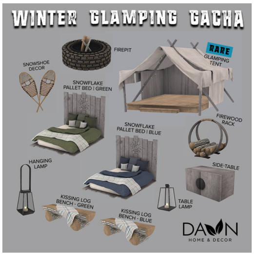 *DAWN* Glamping Tent - RARE
