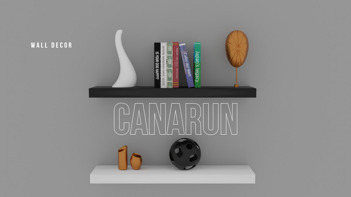 *Wall Shelf Decor 1 - CANARUN