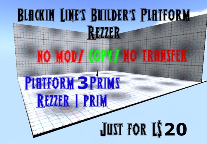 Blackin's Builder Platform Rezzer Sales Box