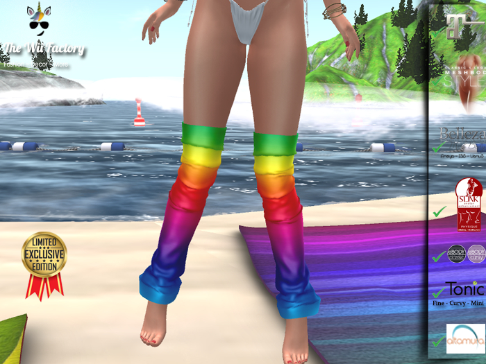 :TWF: Knee High Socks Pride