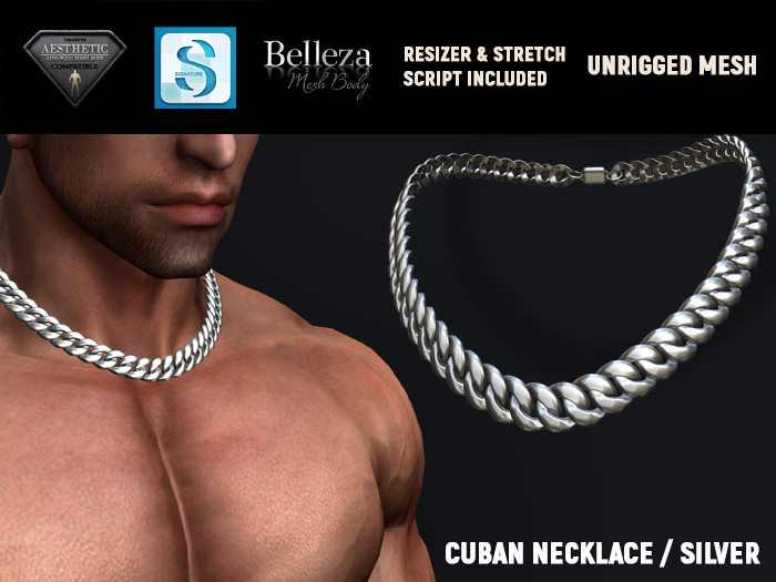 [7/11] Cuban Necklace - Silver