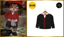 *DB* DINKIES JAMESON BOM SWEAT JACKET* black