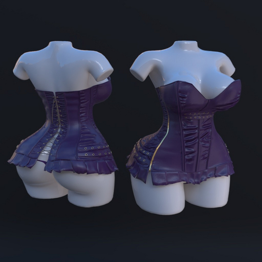 .:: AS ::. Miranda  Corset - Purple