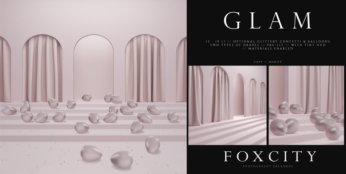 FOXCITY. Photo Booth - Glam (Base & Party)