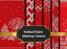 Holly Threads Knitted Fabric Matchup texture seamless