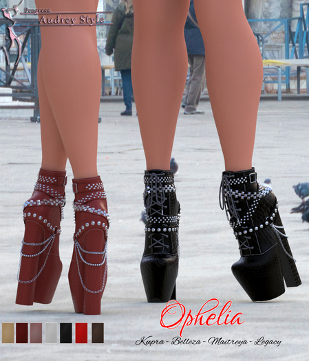 .:: AS ::.  Ophelia Ankle Boots -DEMO