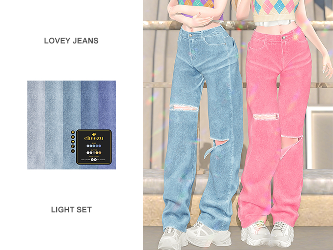 cheezu. lovey jeans : light