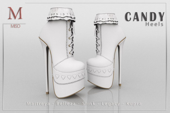 MISO - Candy Heels [White]