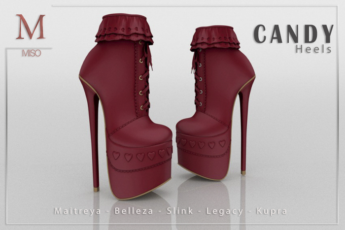 MISO - Candy Heels [Red]