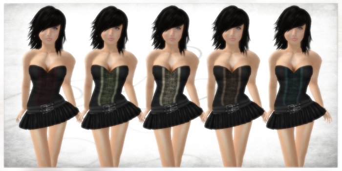 ::LIPS:: Lizzie - Mini Dress (Fatpack)