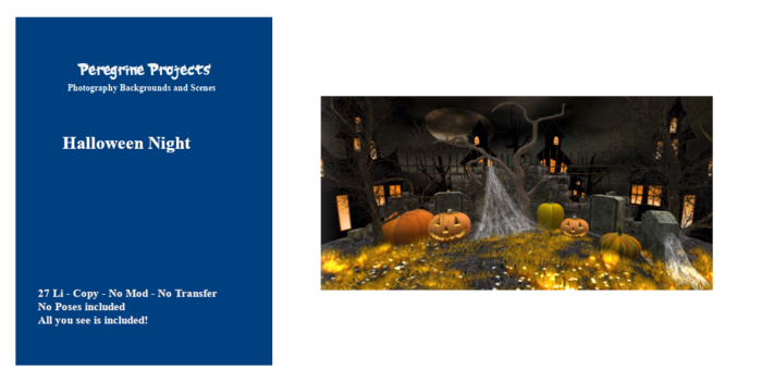 Peregrine_Project - Halloween Night