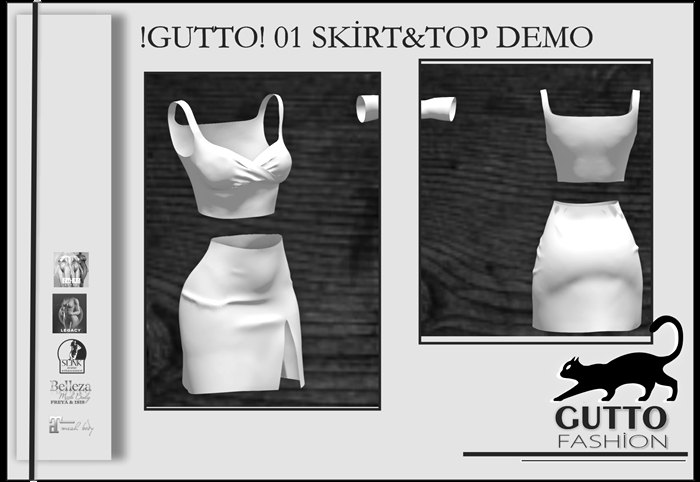 !GUTTO! 01 skirt & top DEMO