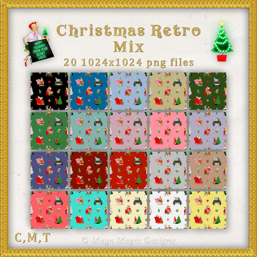 Christmas Retro Mix