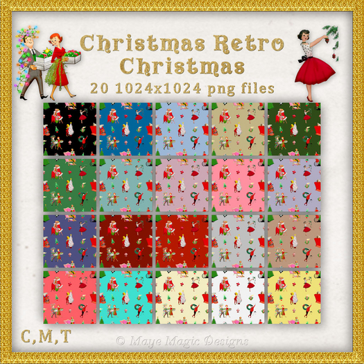Christmas Retro Christmas