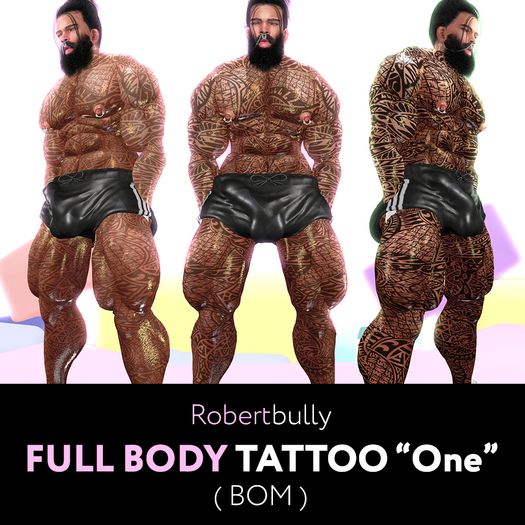 Full Body Tattoo "One" (BOM)