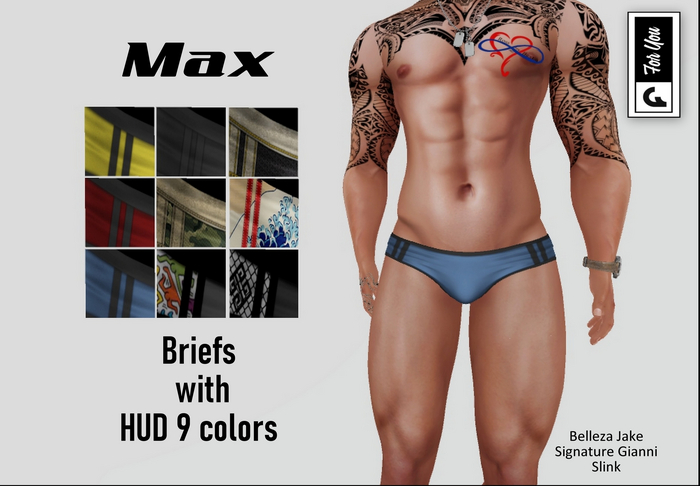 ::F:: Max Briefs FATPACK 9 colors