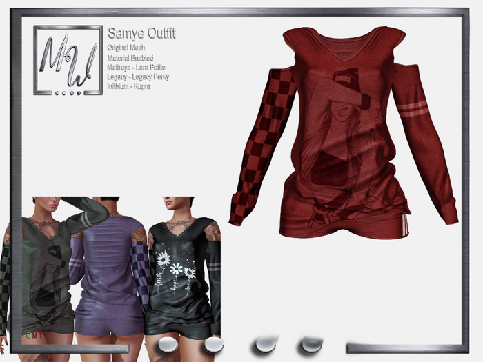MW - Samye Outfit - Girl Red  (Add me)
