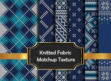 {Cosmopolitan Charm}Knitted Fabric Matchup texture seamless