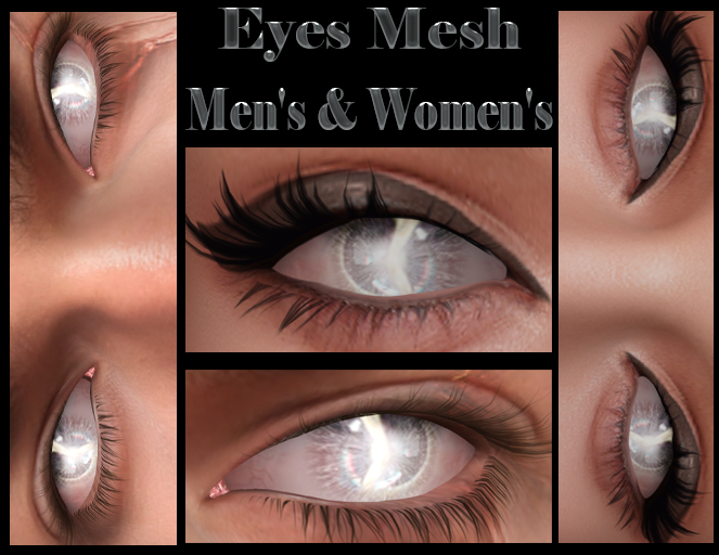 InStyl -MESH  Eyes *FANTASY* -Women's and Men's- v1