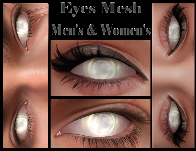 InStyl -MESH  Eyes *FANTASY* -Women's and Men's- v2