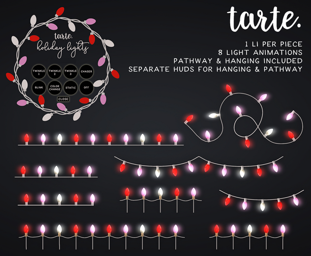 tarte. holiday lights kit (valentine)