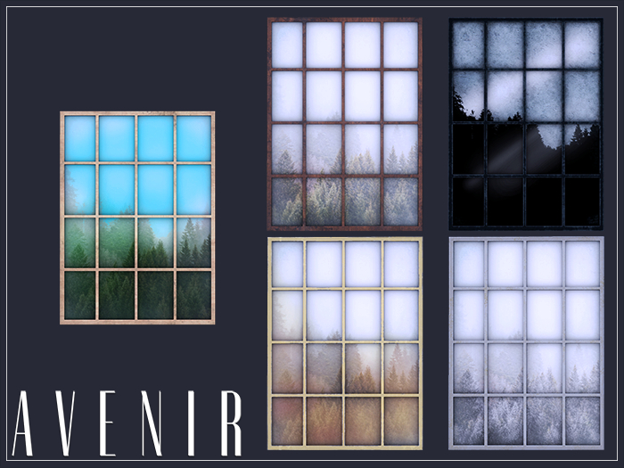 AVENIR: Seasons Mesh Window - FATPACK -