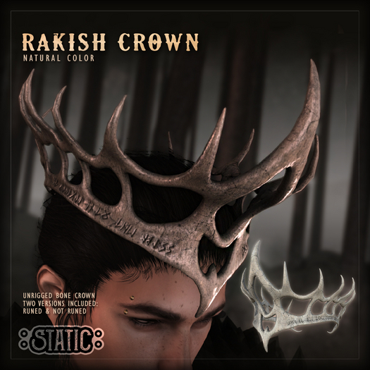 ::Static:: Rakish Crown {Natural}