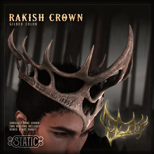 ::Static:: Rakish Crown {Gilded}