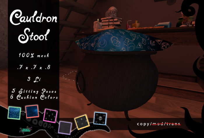 [TE] Cauldron Stool