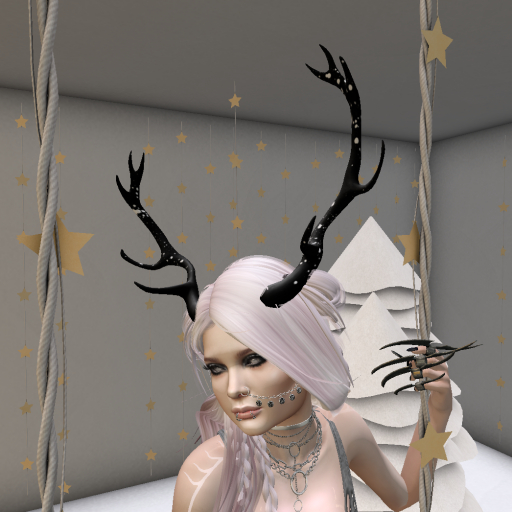 +Half-Deer+ Stag Antlers - Paintspot