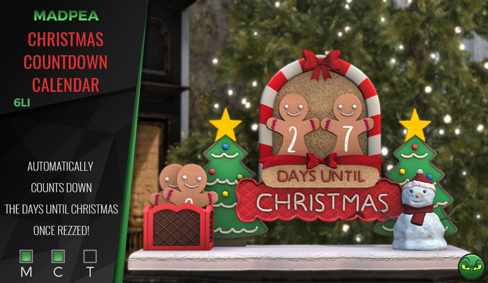 MadPea Christmas Countdown Calendar