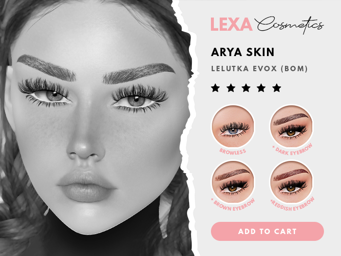 Lexa - Arya Skin Lelutka EvoX (Pearl) DEMO