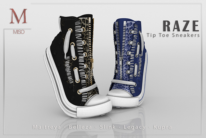 MISO - Raze Tip Toe Sneakers [Fat Pack] ~15 Colors~