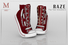 MISO - Raze Tip Toe Sneakers [Red]