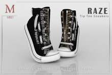 MISO - Raze Tip Toe Sneakers [Black]