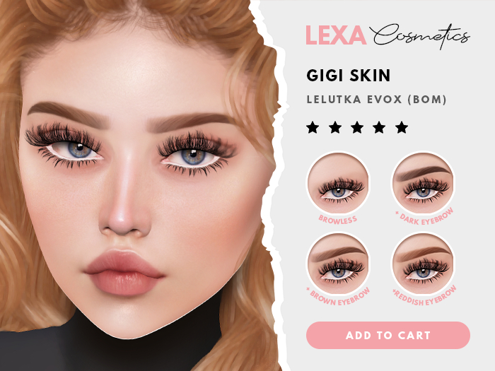 Lexa - Gigi Skin Lelutka EvoX (Pearl)