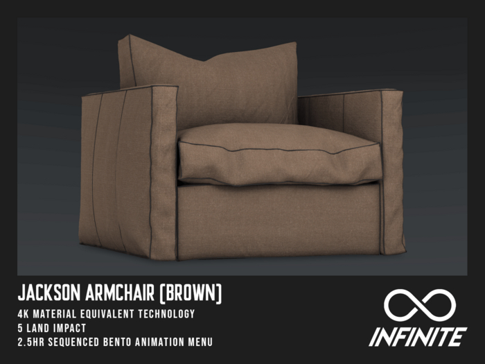 Infinite - Jackson Armchair (PG) *Brown