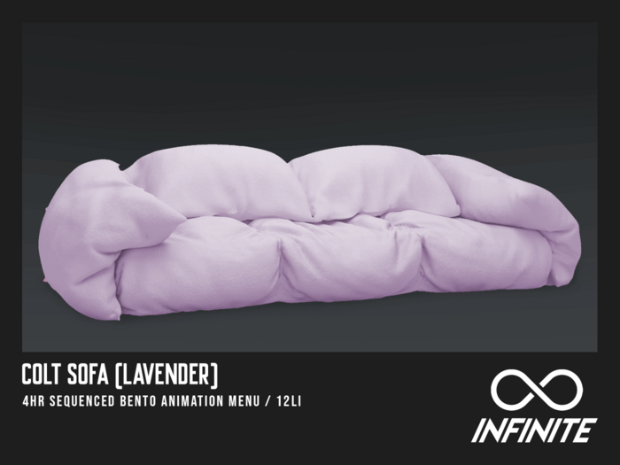 Infinite - Colt' Sofa (PG) *Lavender
