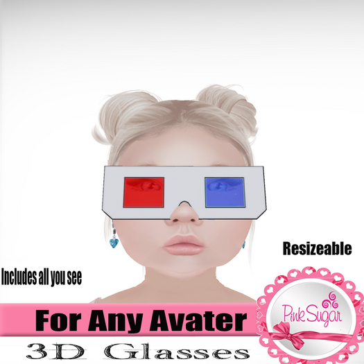 PS 3D Glasses
