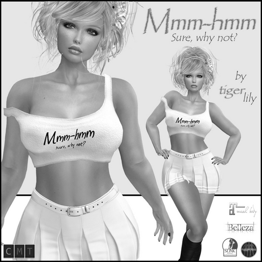 Tigerlily Designs Mmm-hmm Crop Top DEMO