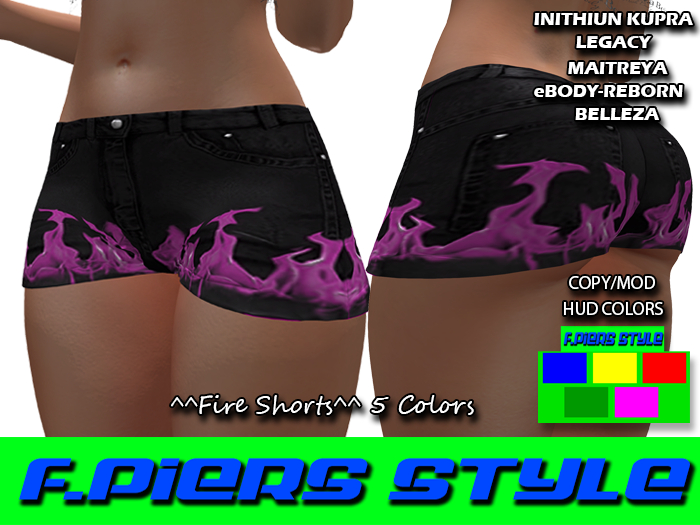^^Fire Shorts^^ 5Colors