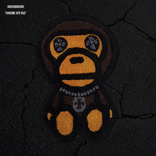 "U-G. CHROME APE RUG" [ADD]