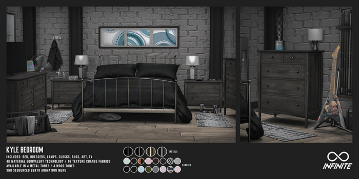 Infinite - Kyle Bedroom (PG) FATPACK