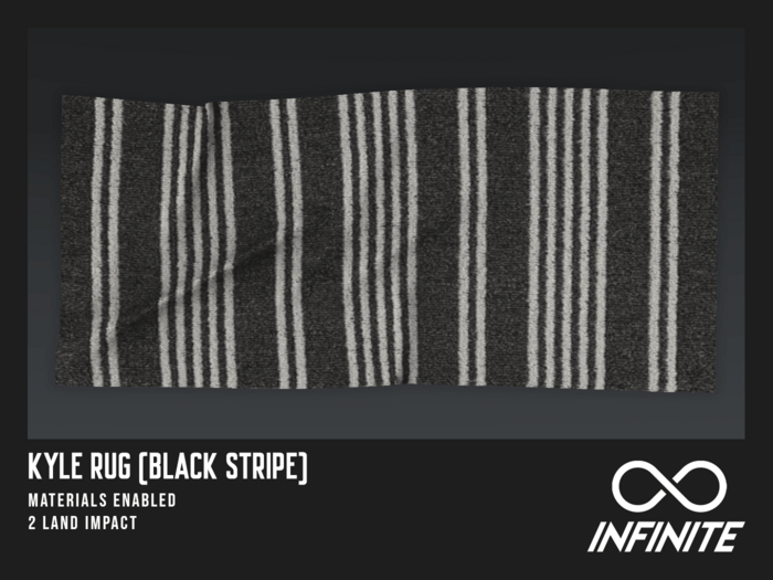 Infinite - Kyle Rug (BlackStripe)
