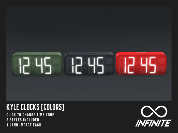 Infinite - Kyle Clock (Colors)