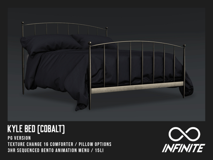 Infinite - Kyle Bed (PG) *Cobalt